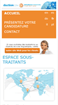 Mobile Screenshot of duction.com